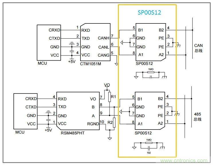 總線浪湧防護方案詳解