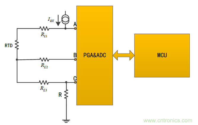溫度測量：如何消除線阻抗引入的誤差？