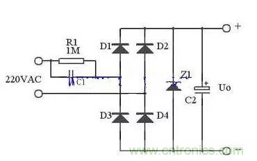 電容降壓原理、要求及設計舉例