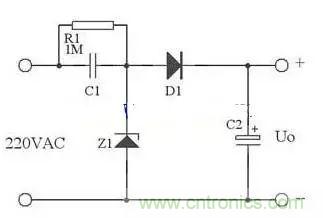 電容降壓原理、要求及設計舉例