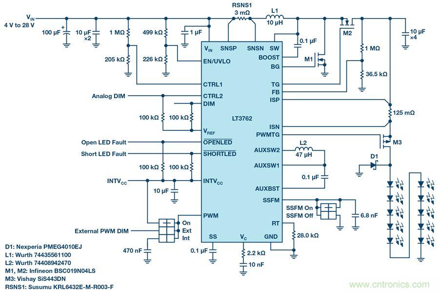 告別效率損耗源，這款器件隨時為大電流LED供電