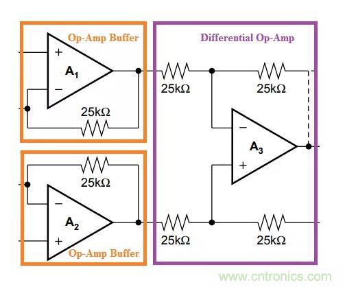 儀表放大器是什麼？教你用普通的運放來打造儀表放大器