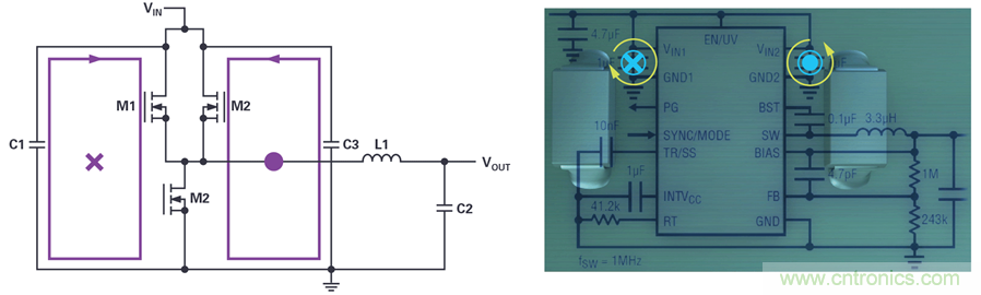 是否可以將低EMI電源安裝到擁擠的電路板上？