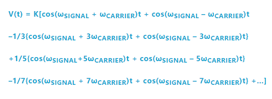 為什麼不能將乘法器用作調製器或混頻器？