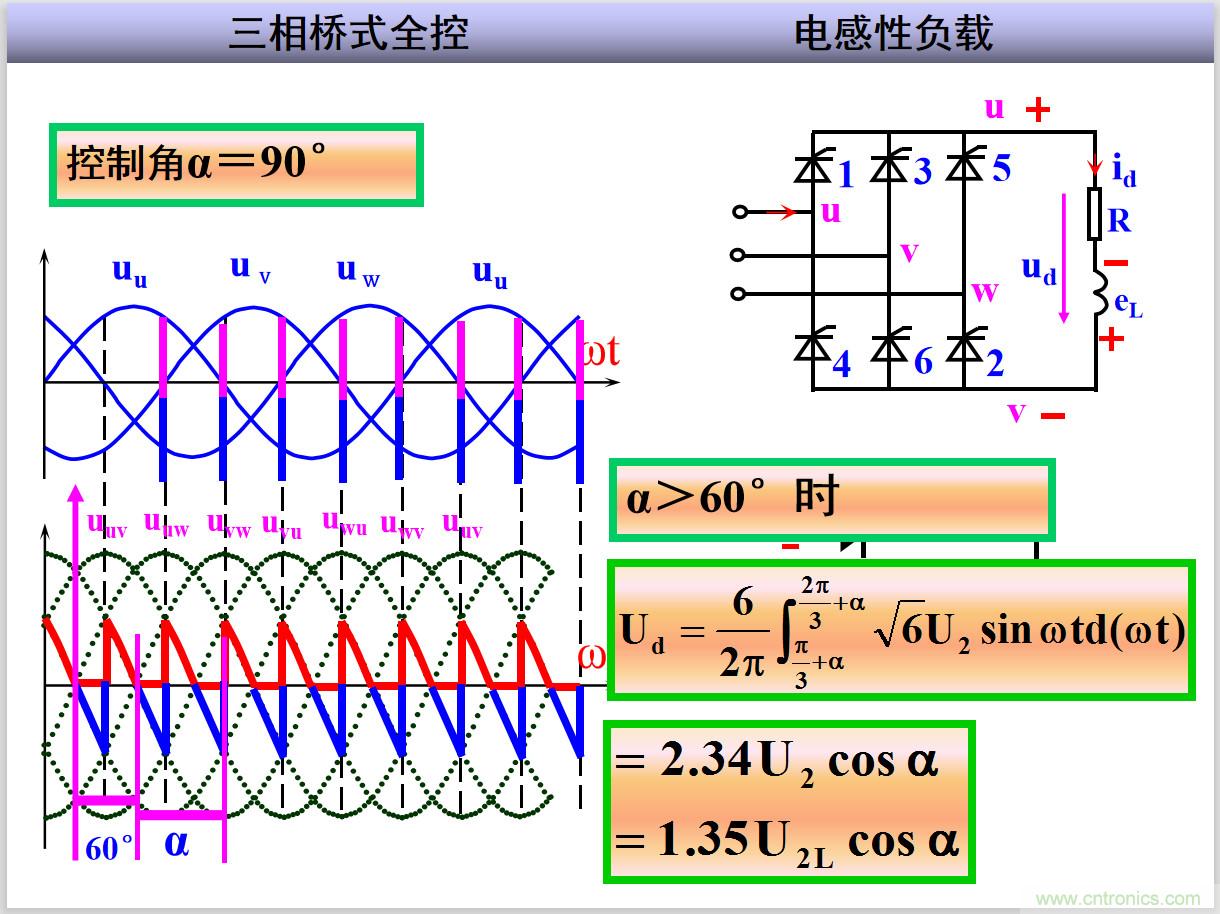 圖文講解三相整流電路的原理及計算，工程師們表示秒懂！