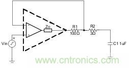 如何輕鬆穩定帶感性開環輸出阻抗的運算放大器？