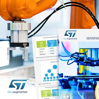 貿澤攜手ST推出全新電子書，帶你探索工業傳感解決方案