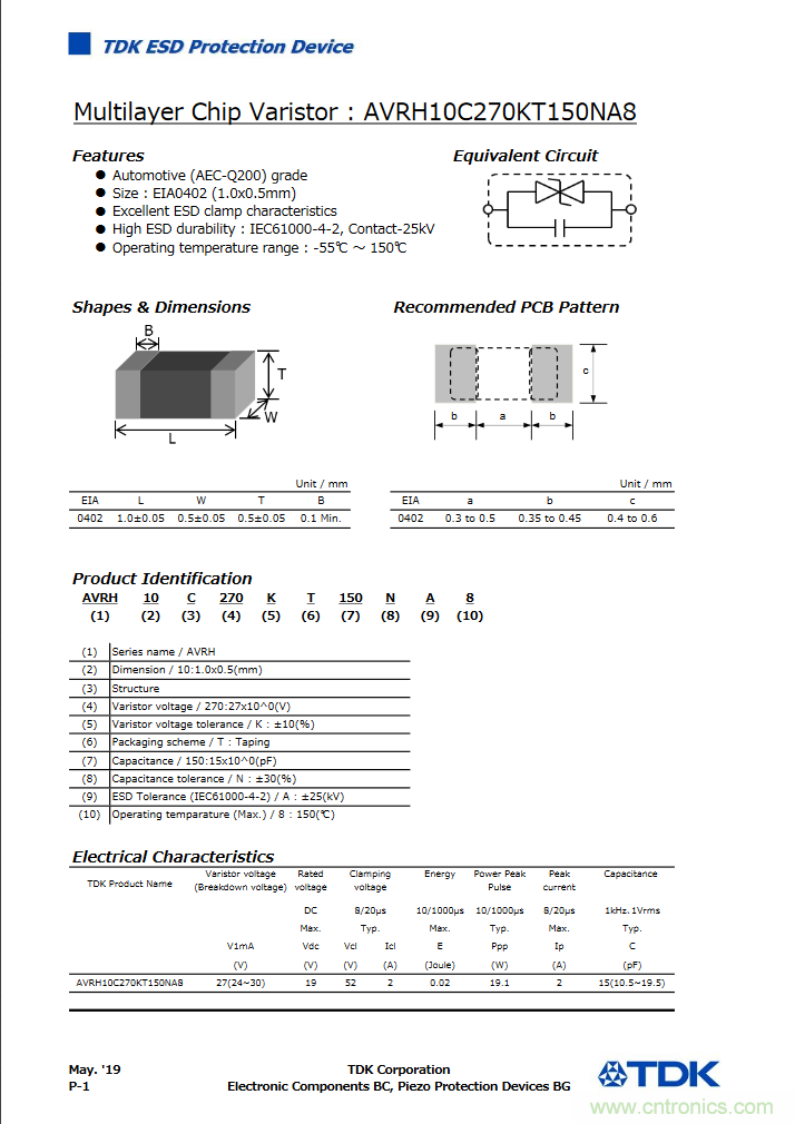 穩壓、TVS二極管和壓敏電阻的區別？使用時應進行比較的4個要點