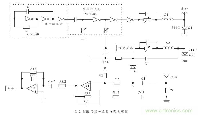 詳解微功率脈衝雷達的運動傳感器的電路設計