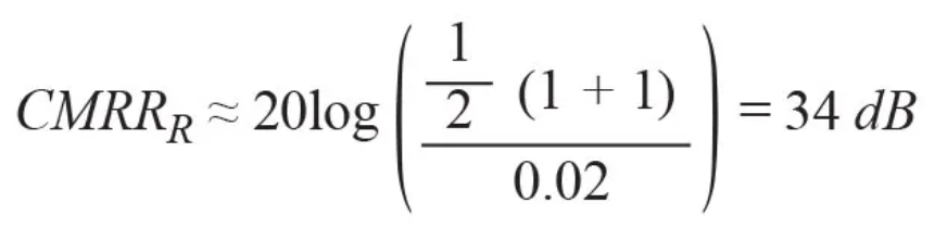 提高差分放大器的共模抑製比，電阻的選擇很關鍵
