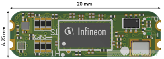 英飛淩60GHz高集成雷達MMIC支持人體運動識別傳感