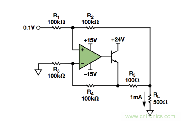 如何最大程度減少接地負載電流源誤差？