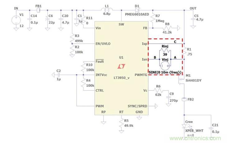 玩轉LTspice丨生成LED驅動器的波德圖，你學會了沒？