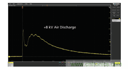 如何使用示波器檢驗ESD仿真器？