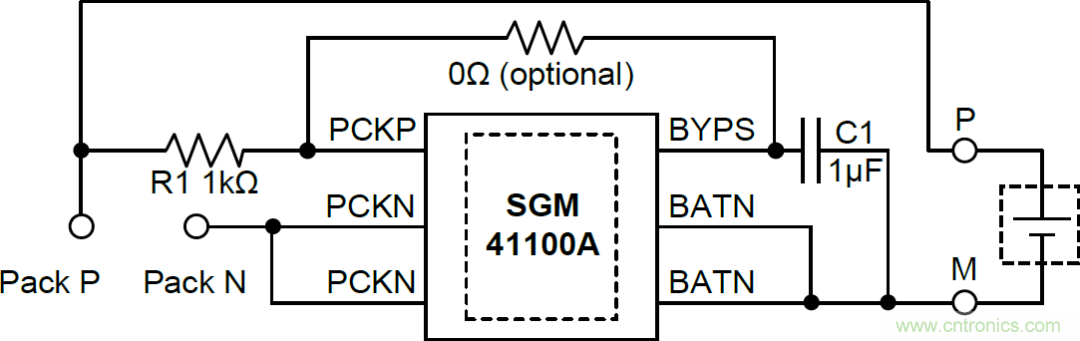 小封裝、微功耗小微電池保護器SGM41100A