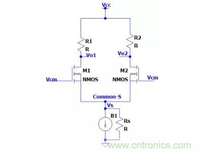 關於差分輸入電路和共模信號，差模信號關係的理解