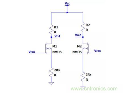 關於差分輸入電路和共模信號，差模信號關係的理解