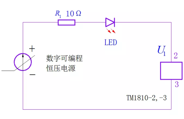 TM1810-3， TM1810-2 LED恒流驅動IC
