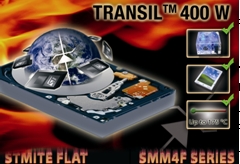 意法半導體（ST）超小Transil瞬變電壓抑製二極管SMM4F係列