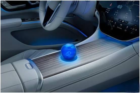 利用磁場通過浮動水晶球控製信息娛樂係統