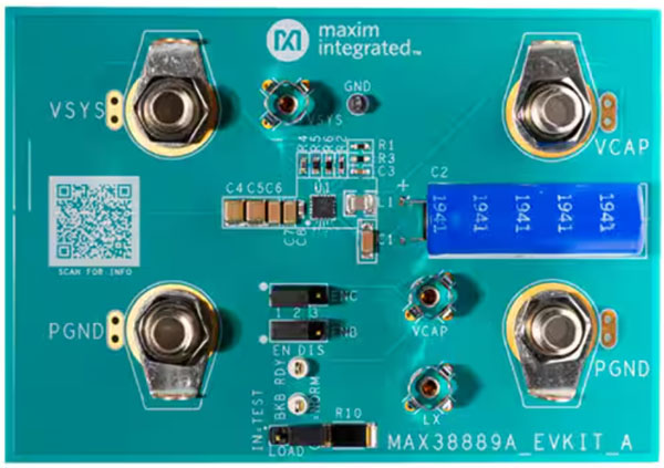 設計基於超級電容器的簡單而緊湊的UPS