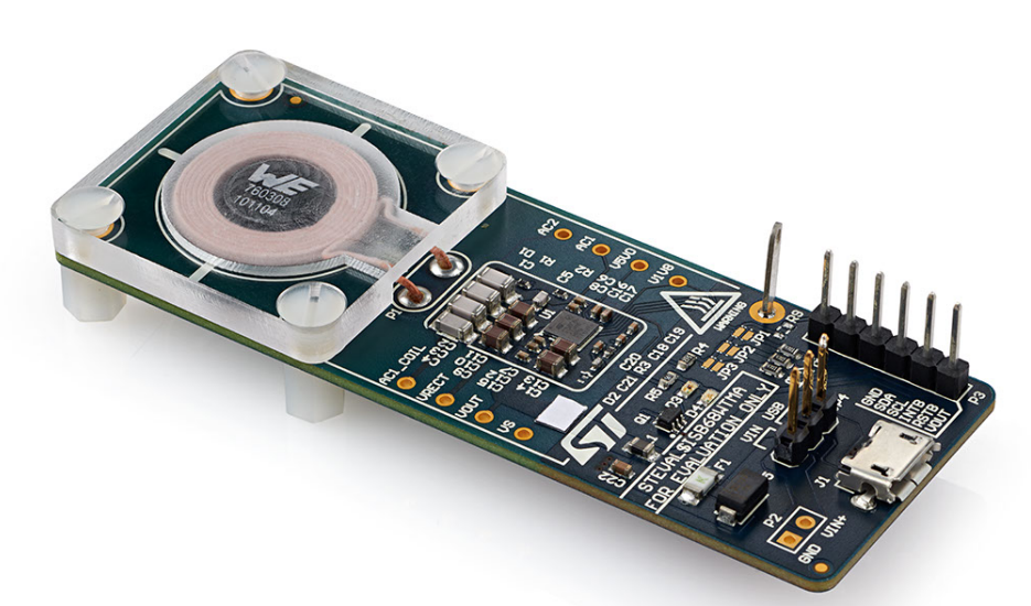 意法半導體麵向可穿戴設備的無線充電解決方案