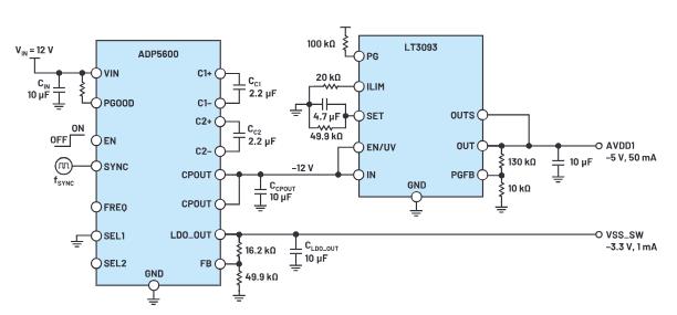 交錯式反相電荷泵如何破解EMI/紋波雙難題？