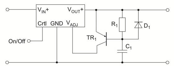 啟動期間轉換器上的負載減少浪湧電流