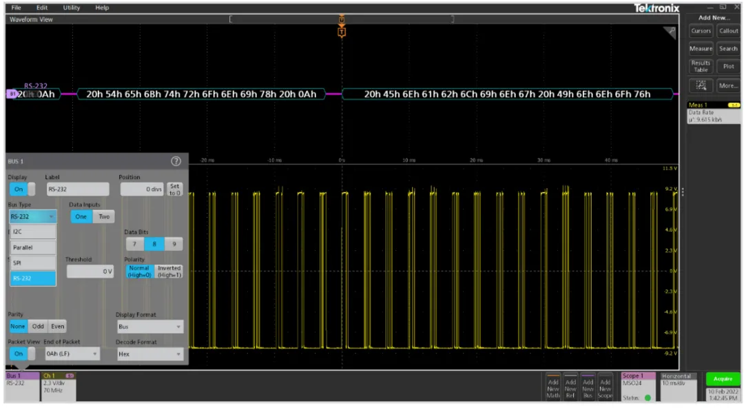 開啟TekHSI高速接口功能，加速波形數據遠程傳輸