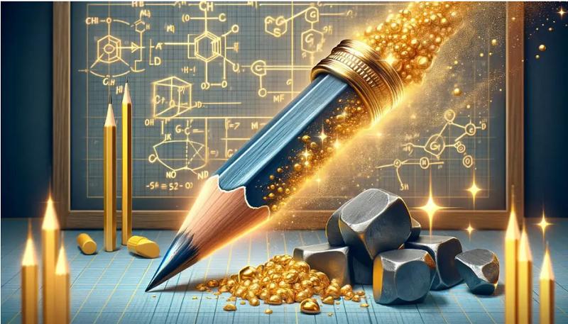 按特定順序堆疊5層石墨烯，鉛筆芯巧變電子“黃金”