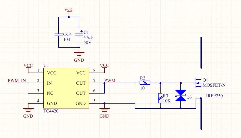 MOS管驅動電路設計，如何讓MOS管快速開啟和關閉？