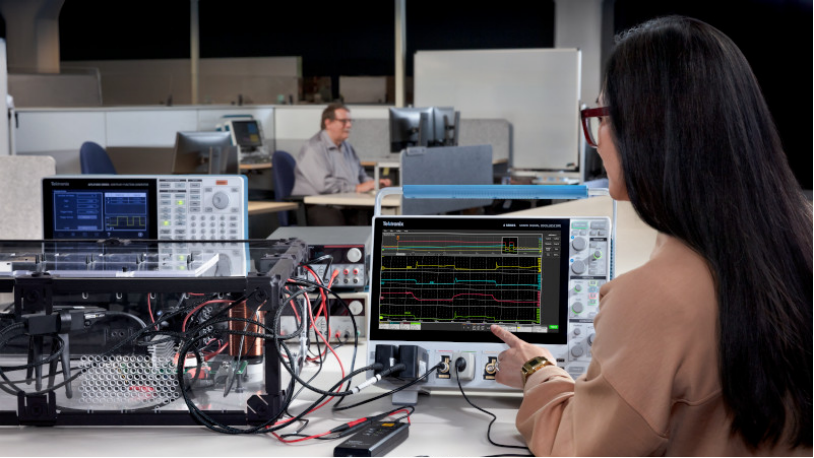 MSO 4B 示波器為工程師帶來更多台式功率分析工具