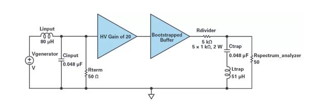 能否讓低壓放大器自舉來獲得高壓緩衝器？