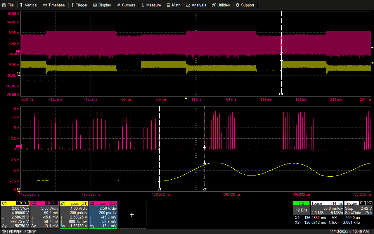 有延遲環節的burst控製中得到響應時間變化規律的仿真分析方法