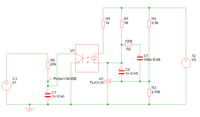 有延遲環節的burst控製中得到響應時間變化規律的仿真分析方法