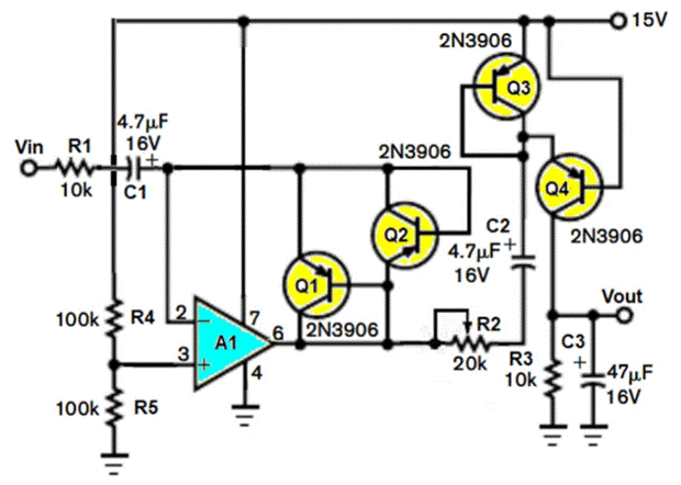 有源全波整流器無需匹配電阻？來看看這個非常規設計