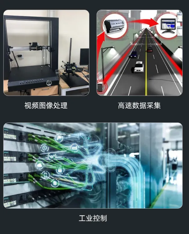 基於賽靈思、紫光芯片開發的FPGA高速通信開發板，適用於圖像處理、工業控製場景