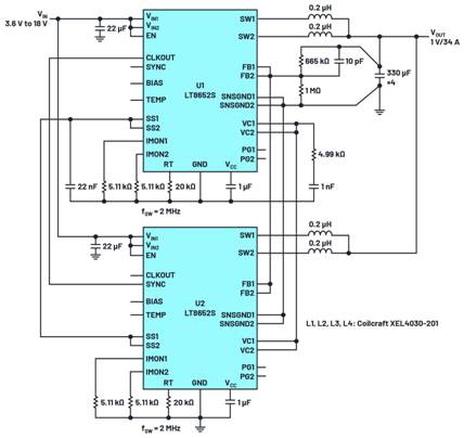 用於信號和數據處理電路的DC－DC轉換器解決方案