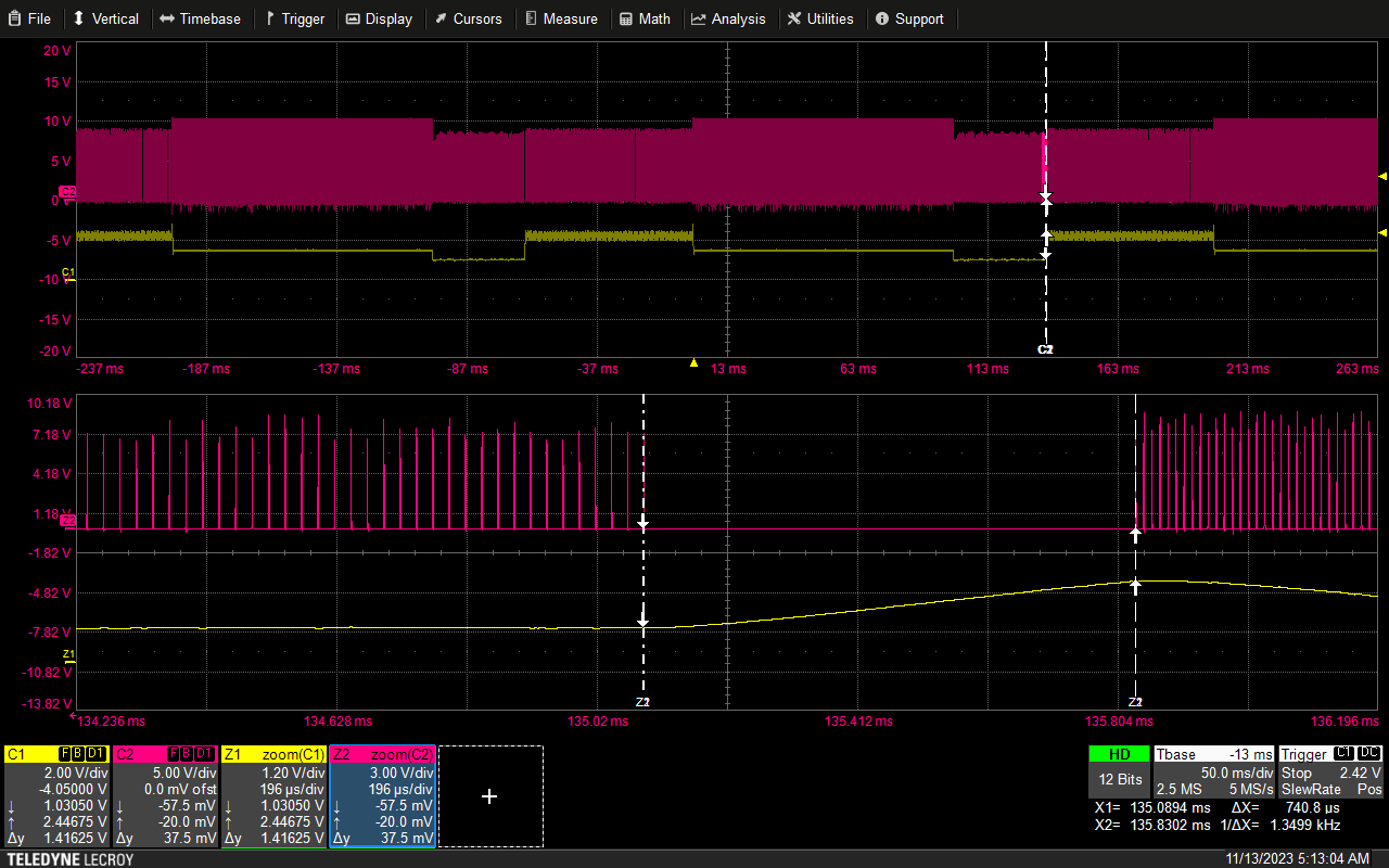 有延遲環節的burst控製中得到響應時間變化規律的仿真分析方法