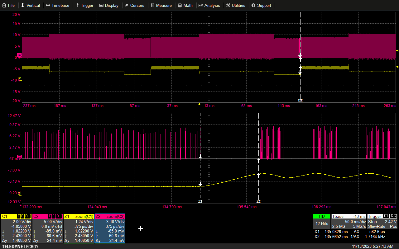 有延遲環節的burst控製中得到響應時間變化規律的仿真分析方法